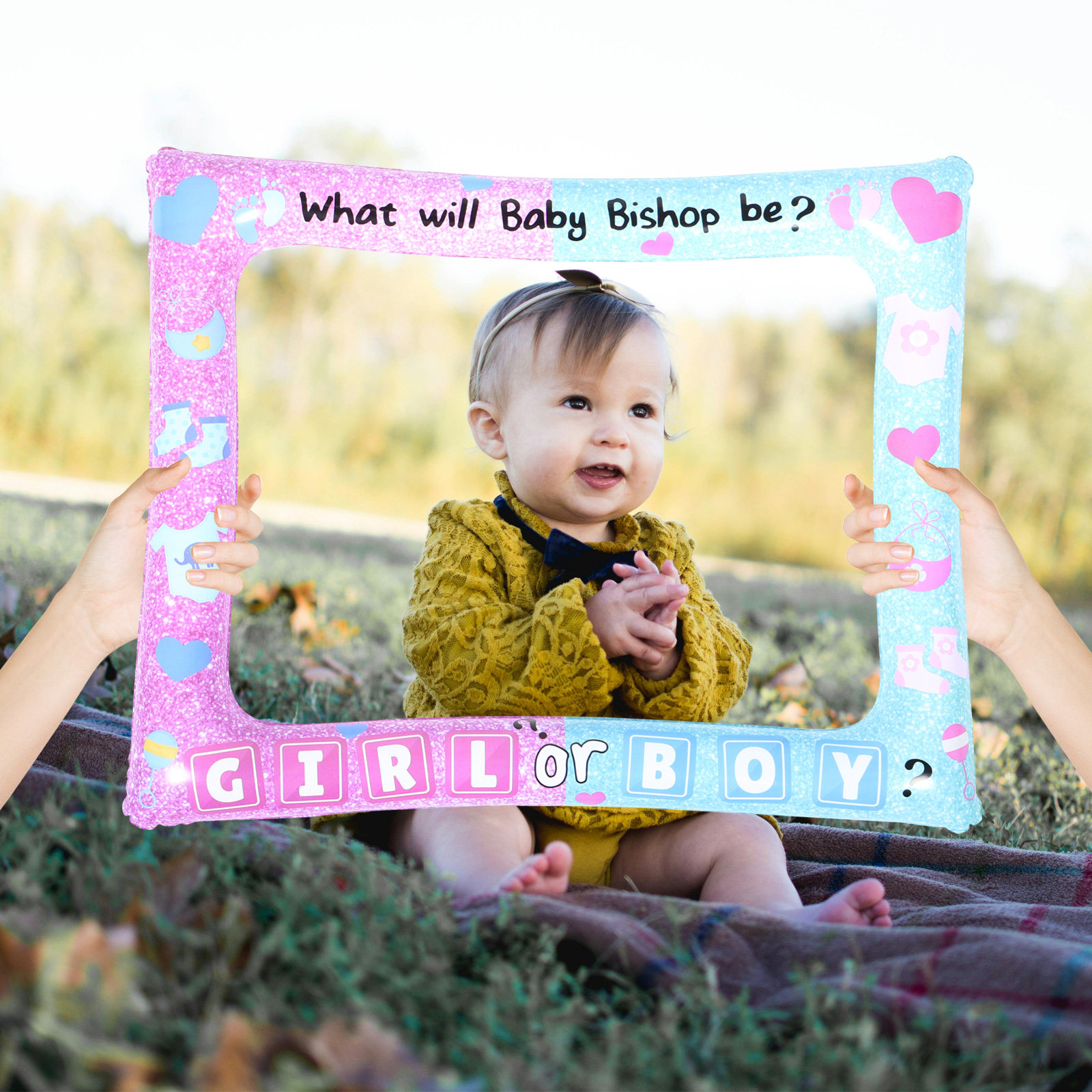 Photo Booth Frame - 풍선 사진 프레임 경량 샤워 파티