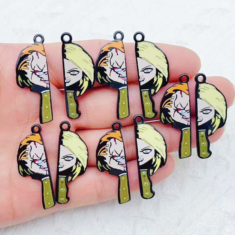 Party Favor Bag - 10pcs 만화 광대 재미있는 커플 단면