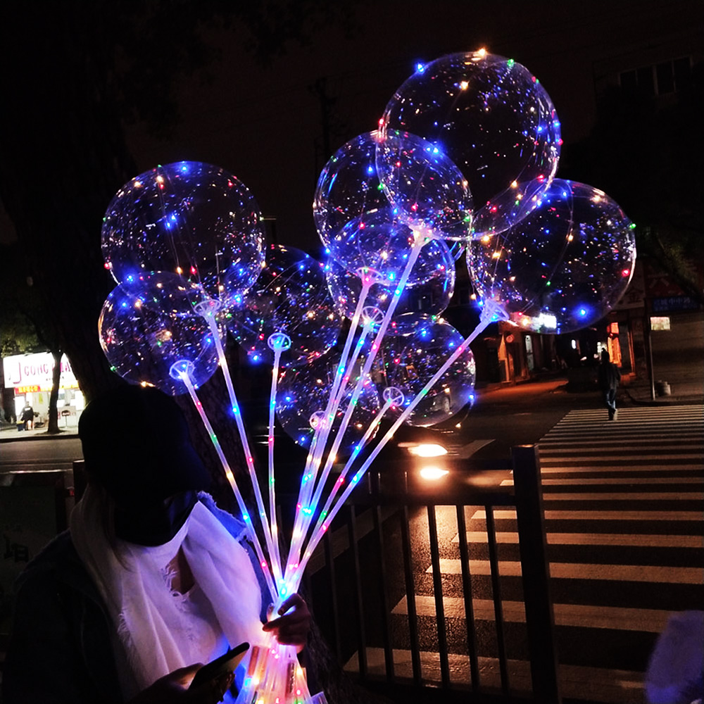 Led Balloon Light - 5/10/15/20 팩 LED 조명 BoBo 풍선