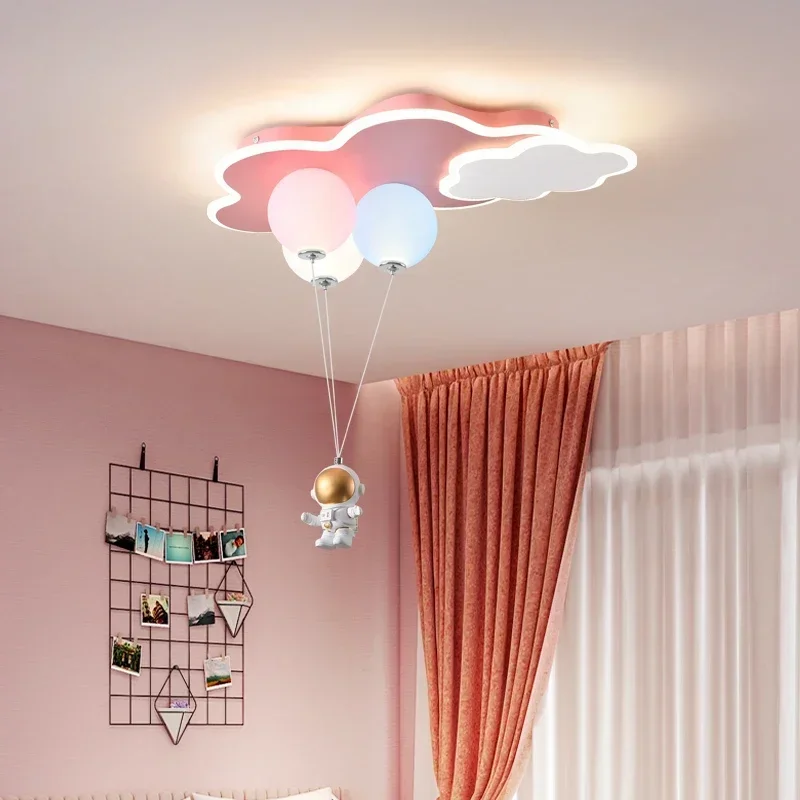 Led Balloon Light - 어린이 침실/학습실용 창의적인 풍선 샹들리에, 리모컨으로