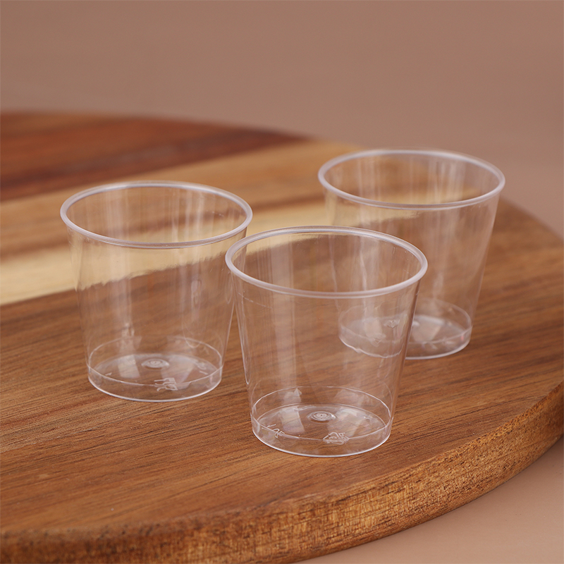 Plastic Cup 50Pcs - 50개입 30ML 일회용 미니 투명 플라스틱