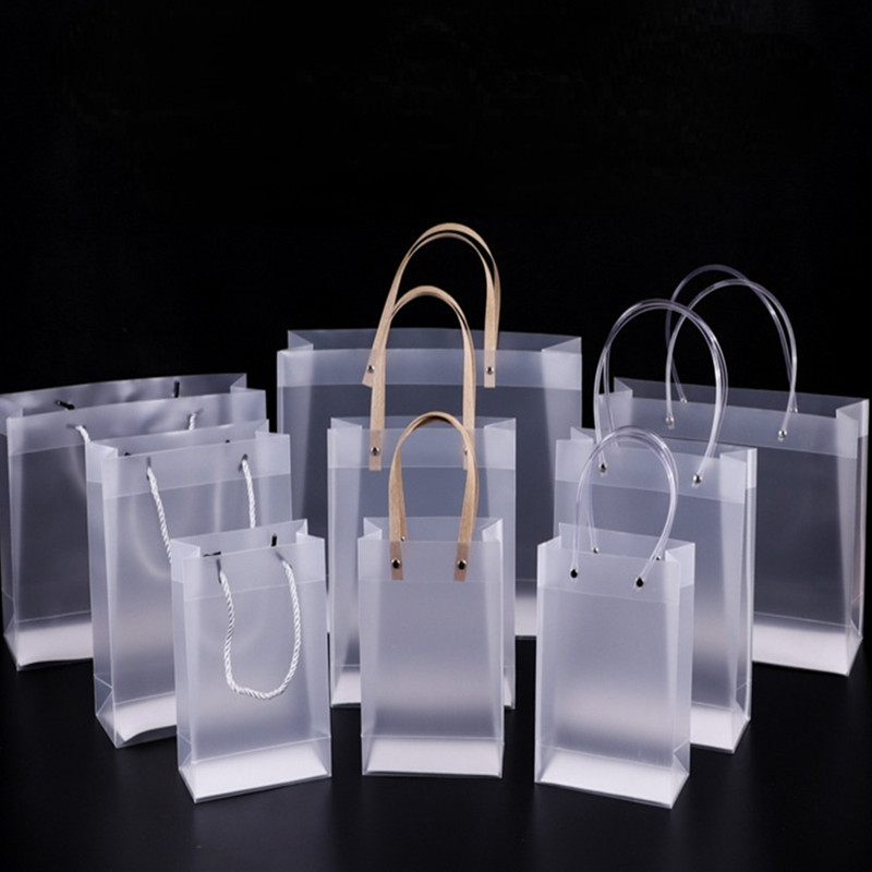 10/30pcs 사용자 정의 PVC 투명 선물 가방 핸 - Event Party Shop 리뷰 및 가격