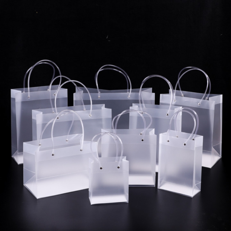 10/30pcs 사용자 정의 PVC 투명 선물 가방 핸 - Event Party Shop 리뷰 및 가격