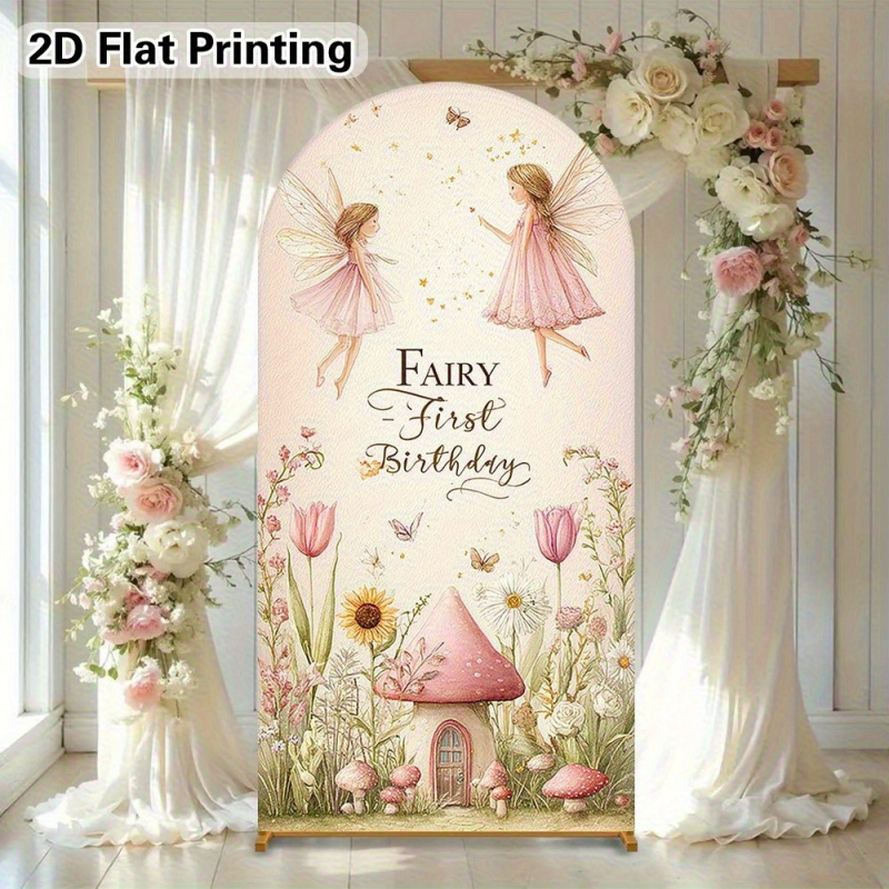 VIKAMA 페어리 1세 생일 예술적 아치형 배경막 - - Event Launch Party 리뷰 및 가격