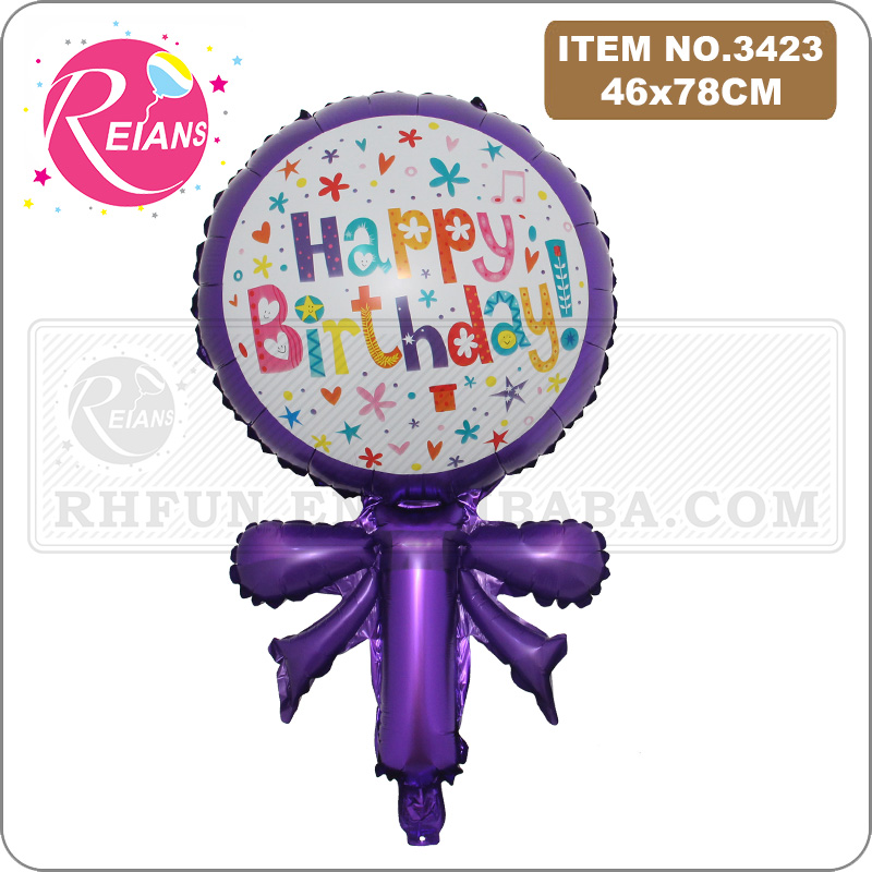생일 축하 해요 막대 사탕 사탕 꽃 모양 알루미늄 호일 - Party Event Supplier 리뷰 및 가격