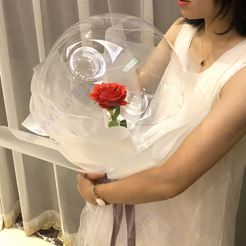 풍선 로즈 발렌타인데이 보보 웨딩 파티 레드 핑크 러브 - Led Balloon Light 리뷰 및 가격