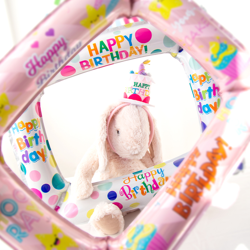 사진 프레임 풍선 어린이 생일 축하 파티 장식 야외 사 - Photo Booth Frame 리뷰 및 가격