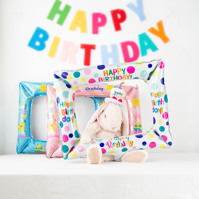 사진 프레임 풍선 어린이 생일 축하 파티 장식 야외 사 - Photo Booth Frame 리뷰 및 가격