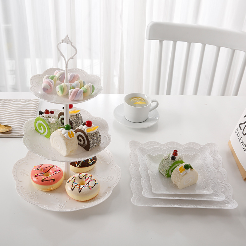 3단 케이크 스탠드 디스플레이 컵케이크 랙 애프터눈 티 - Cupcake Stand Tier 리뷰 및 가격
