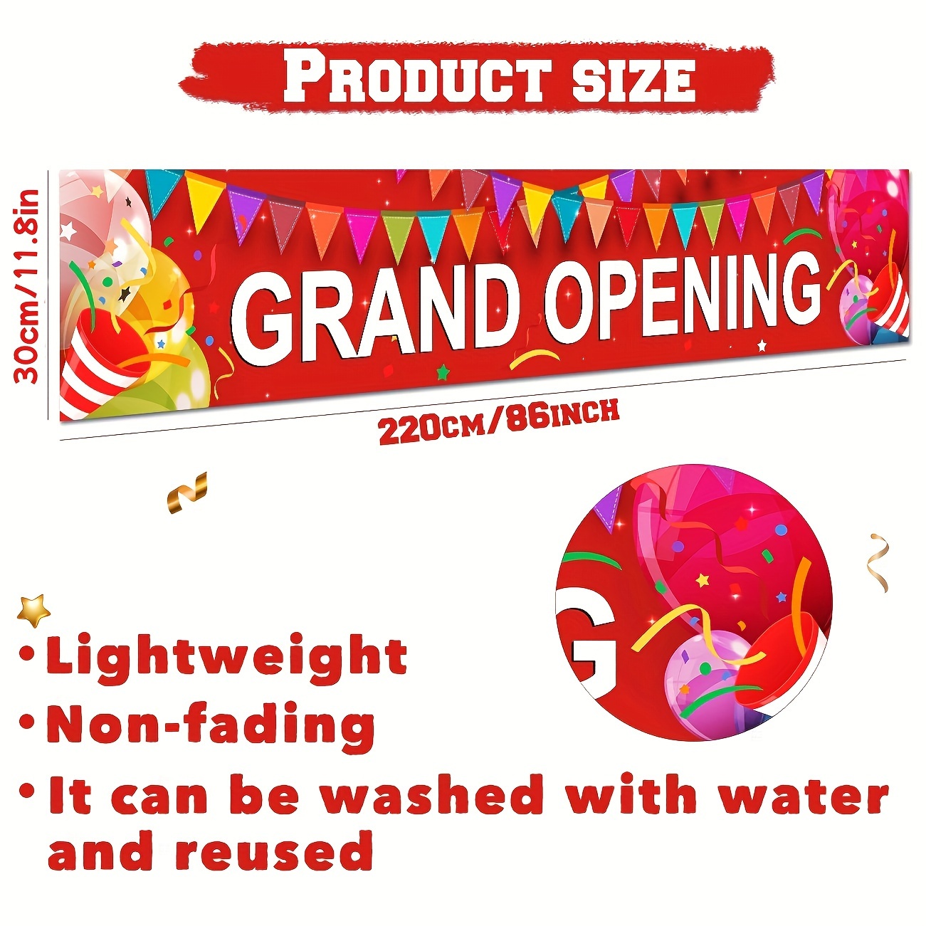 신규 매장 그랜드 오프닝 배너, 그랜드 오프닝 사인,  - Party Event Supply Store 리뷰 및 가격