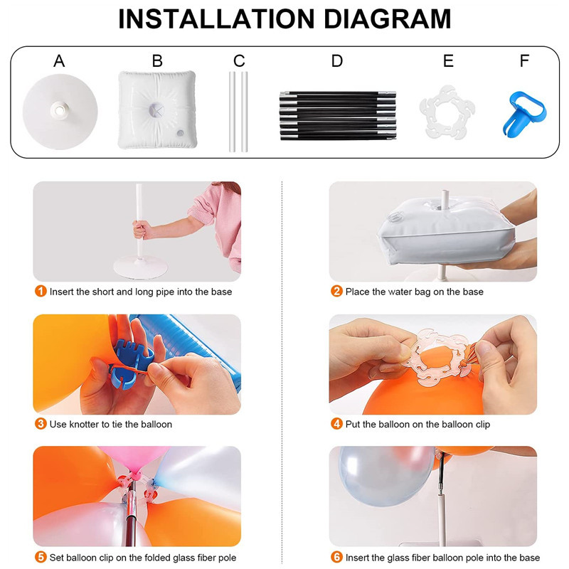 풍선 스탠드 홀더 풍선 아치 키트 하프 아치 풍선 지지 - Balloon Arch Kit 리뷰 및 가격