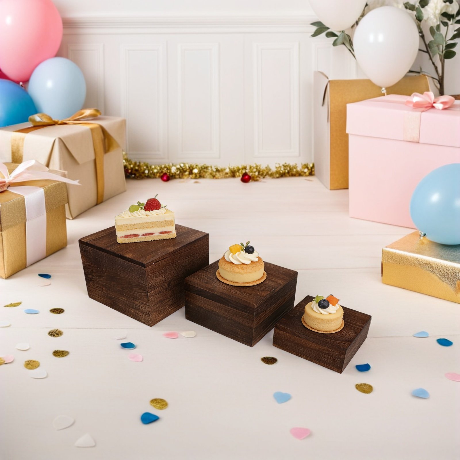 3단 나무 케이크 스탠드, 웨딩 파티 컵케이크 디저트  - Cupcake Stand Tier 리뷰 및 가격