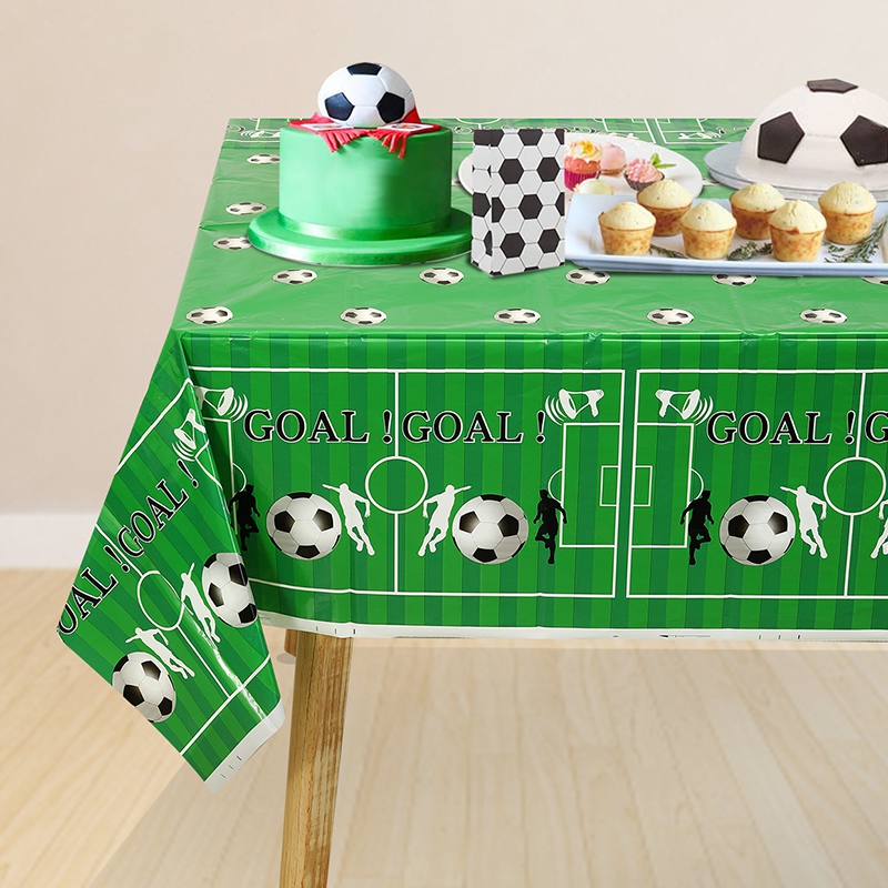 축구 테마 일회용 식탁보 축구 스포츠 생일 파티 용품  - Table Cloth Disposable 리뷰 및 가격