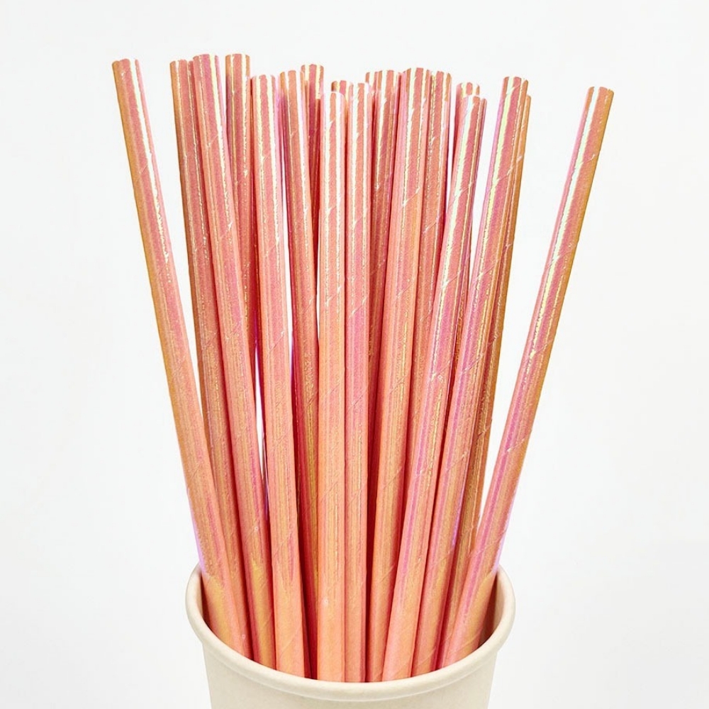 진주 빛 청동 종이 빨대, 핑크 Bule 음료 빨대 칵 - Paper Straw Color 리뷰 및 가격