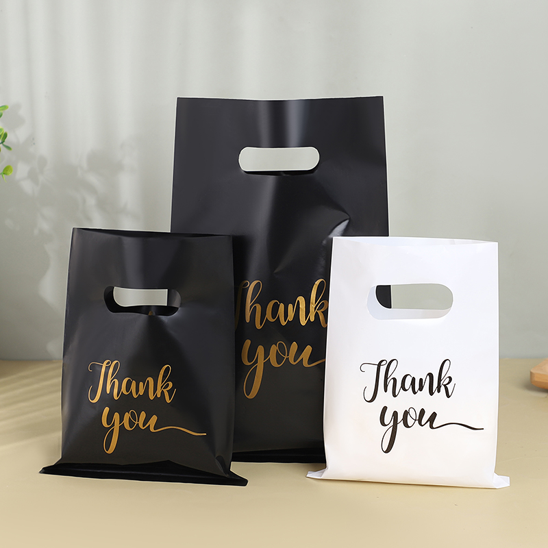 30pcs 감사합니다 플라스틱 핸드백 재사용 가능한 쇼 - Event Party Shop 리뷰 및 가격