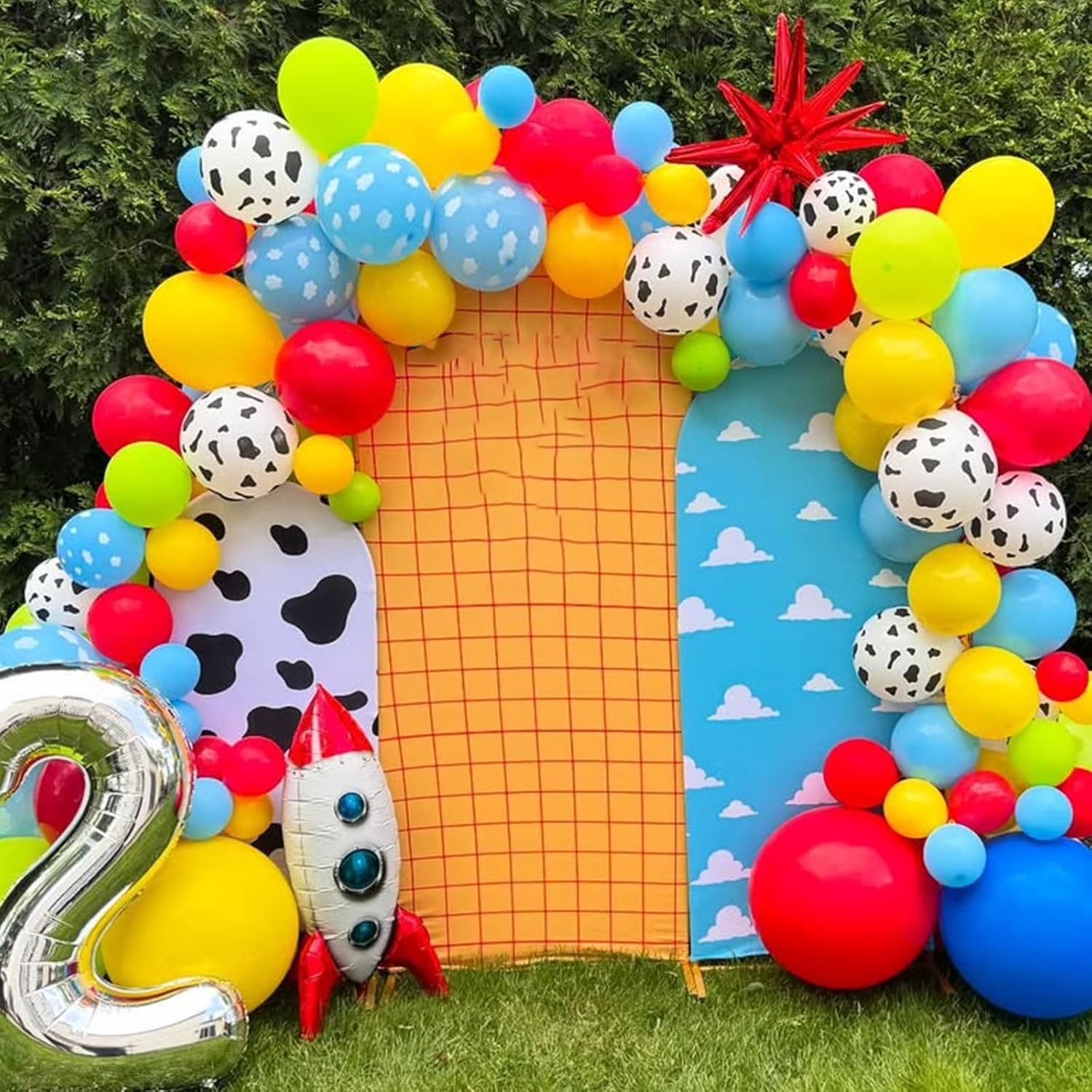 보이 스토리 5 생일 풍선 아치 키트 10인치 라텍스  - Balloon Arch Kit 리뷰 및 가격