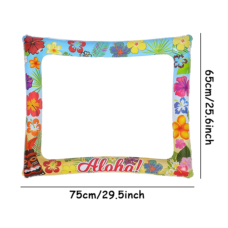 1pc 하와이 알로하 테마 풍선 사진 프레임 열대 여름 - Photo Booth Frame 리뷰 및 가격